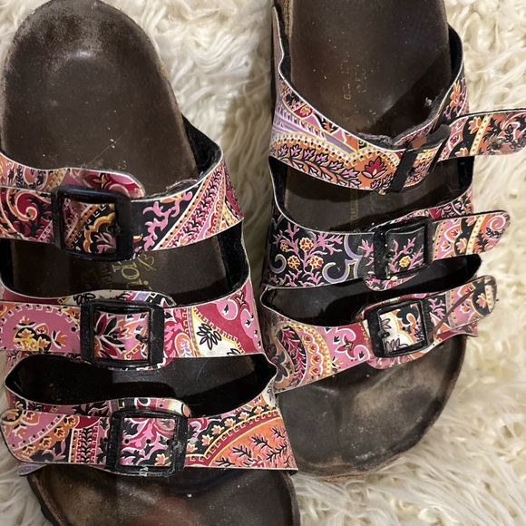Birkenstock Shoes - Birkenstock Multicolor Patterned Sandals